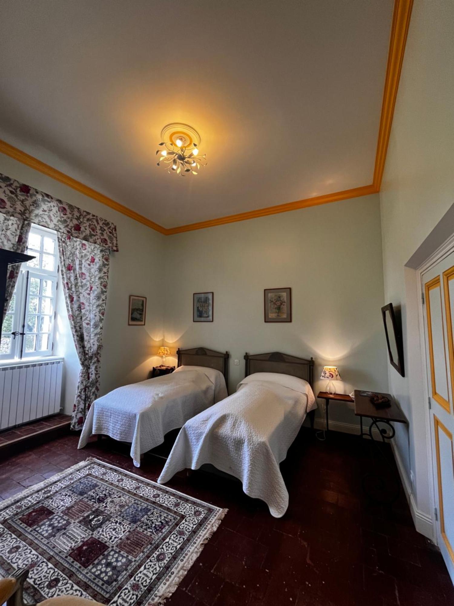 Chateau De Rousson Bagian luar foto