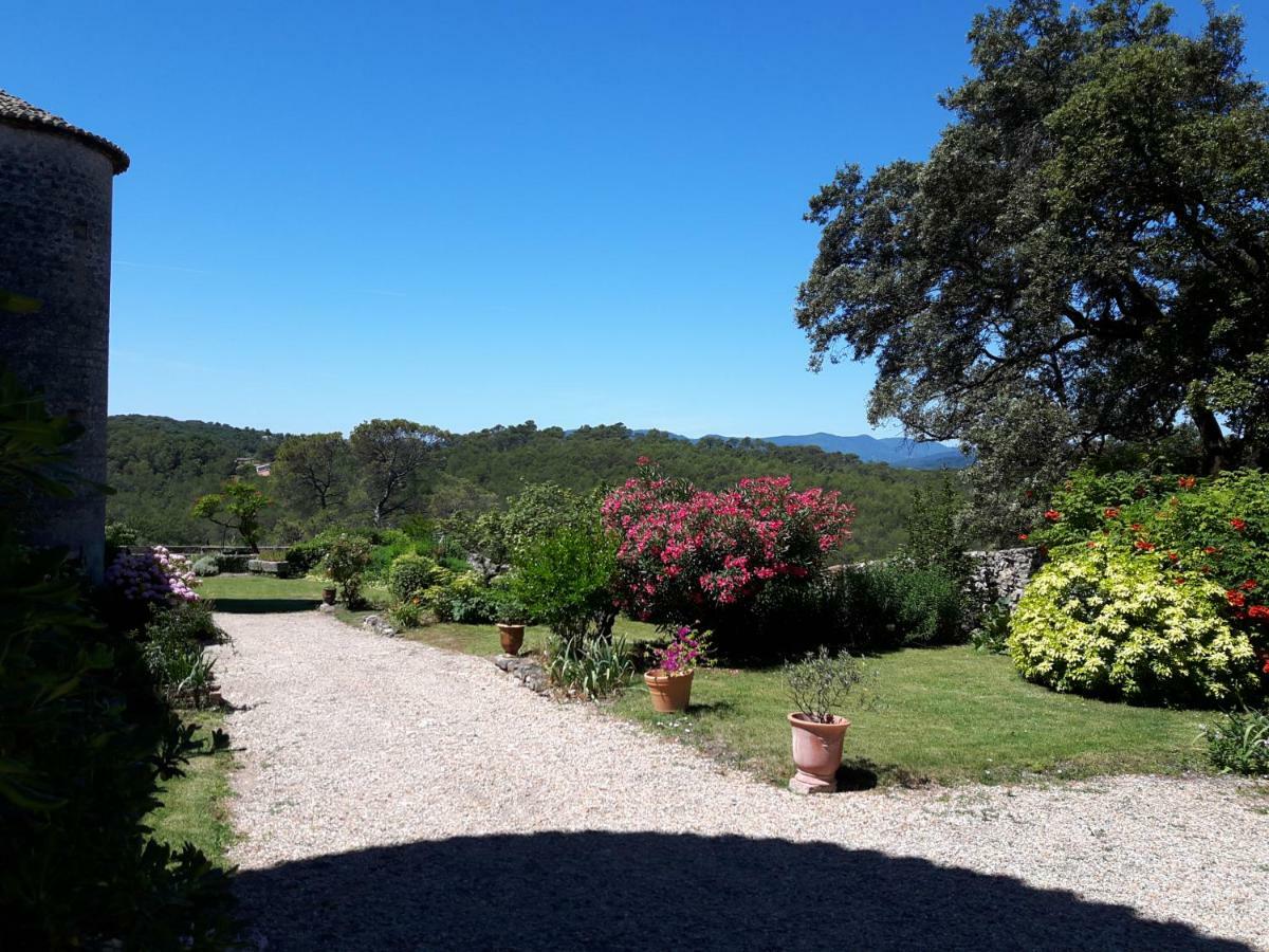 Chateau De Rousson Bagian luar foto